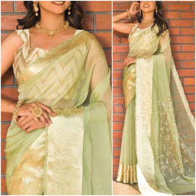 Shimla By At Organza Partywear Saree Collection
